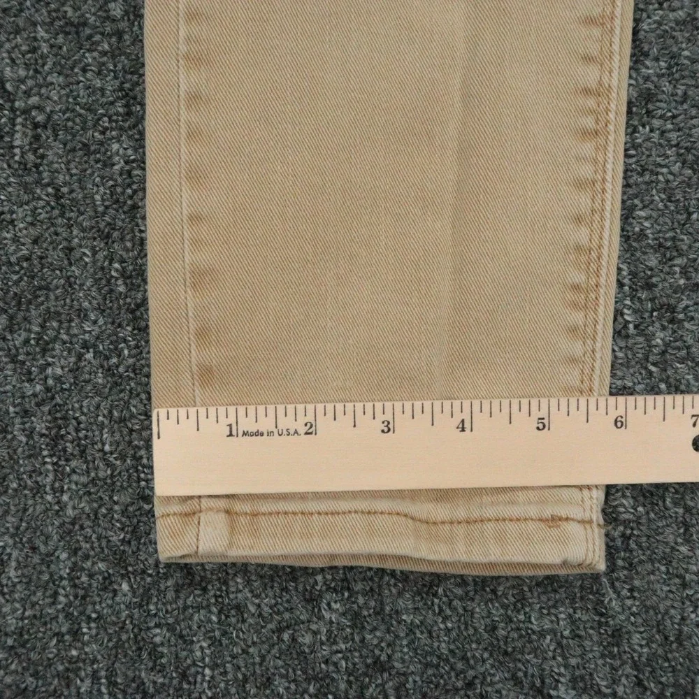 Mott & Bow Jeans Mens 31x32 Beige Skinny 5 Pocket Stretch Denim *